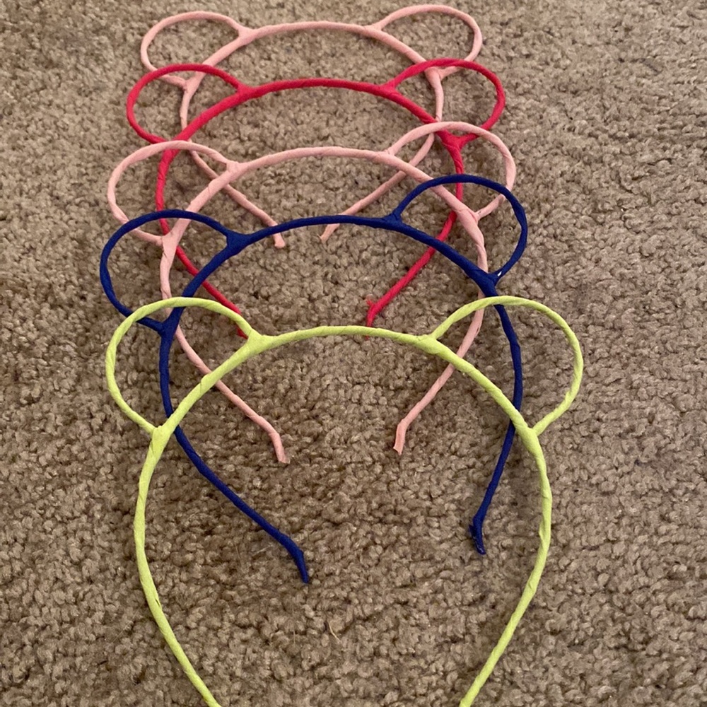 Set of 5 animal headbands - Picture 2 of 2